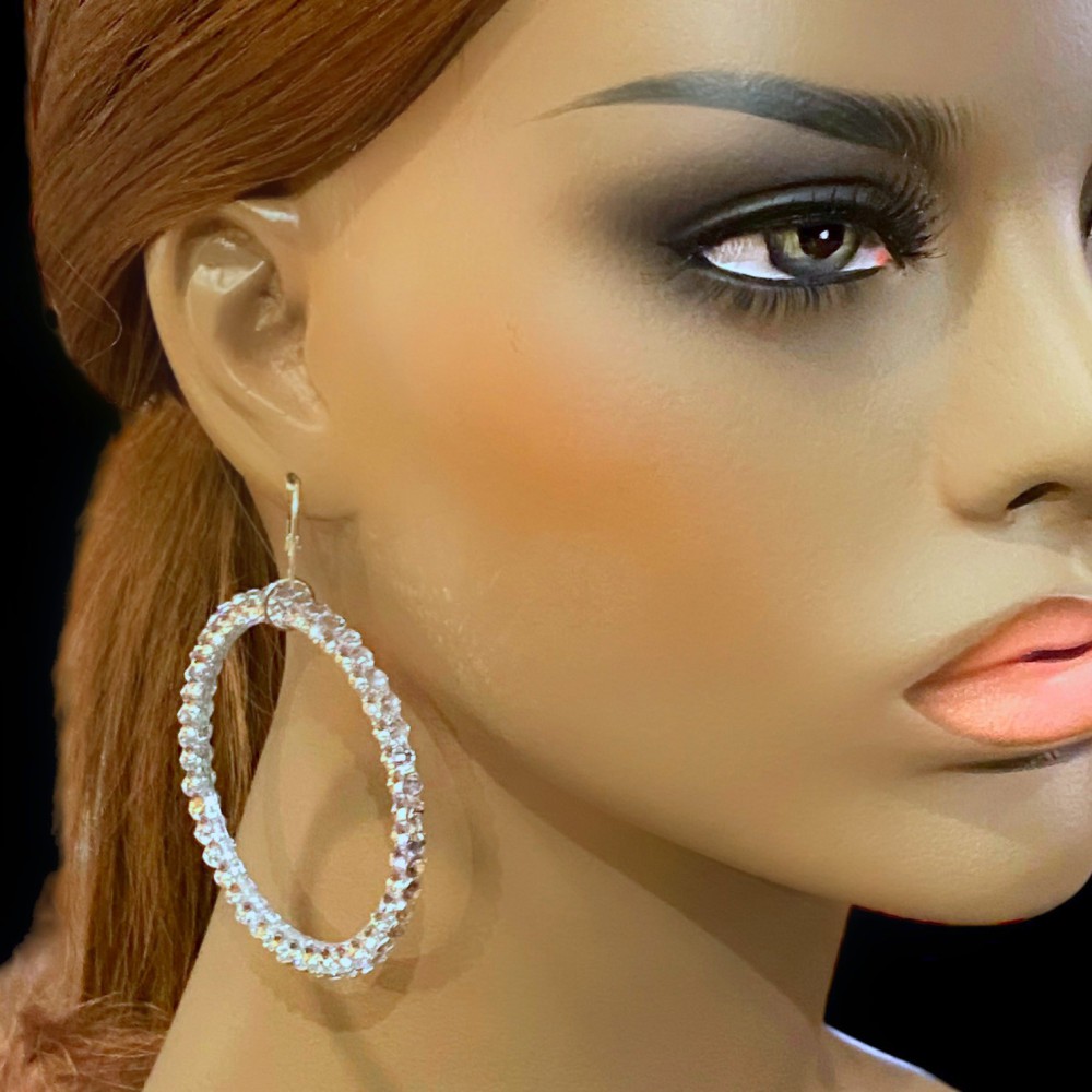 boucles d'oreilles de danse