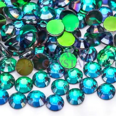 ZIELONE CYRKONIE GREEN AURORA