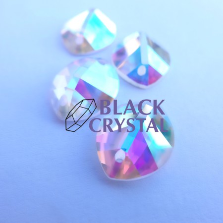 KAMIENIE SZKLANE LIŚĆ CRYSTAL AB, SEW ON STONES