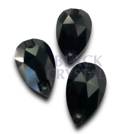 CZARNE KRYSZTAŁKI DO PRZYSZYWANIA