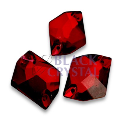 KAMIENIE OZDOBNE DO PRZYSZYWANIA CZERWONE