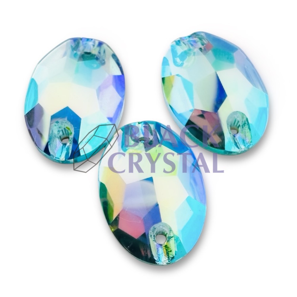 Błękitne kamienie do przyszywania