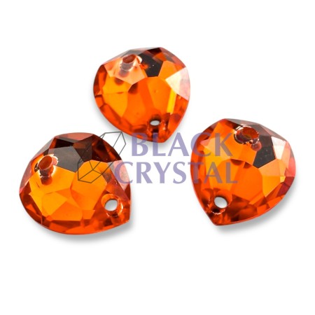 POMARAŃCZOWE KRYSZTAŁKI DO PRZYSZYWANIA