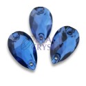 ŁEZKA - 7x12mm - 1szt. Szklane LIGHT SAPPHIRE(ciemniejszy) / nr. 1053b
