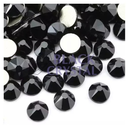 CYRKONIE JET BLACK , RHINESTONES JET BLACK