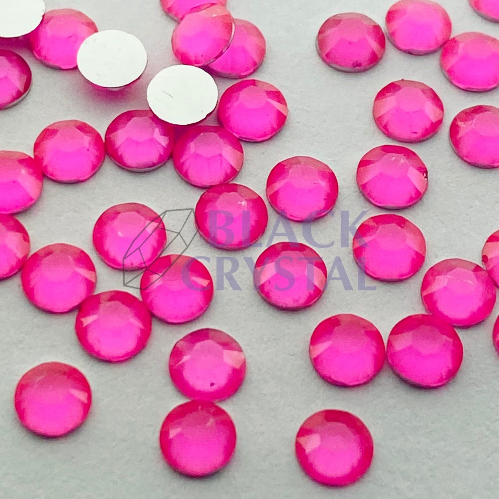 ROSE NEON ss16/ żywiczne nr. 1040a 1000 szt.