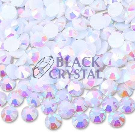 WHITE AB RHINESTONES