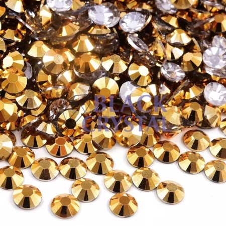 GOLD RHINESTONES