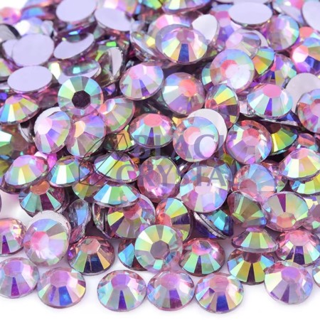 LIGHT ROSE AB RHINESTONES