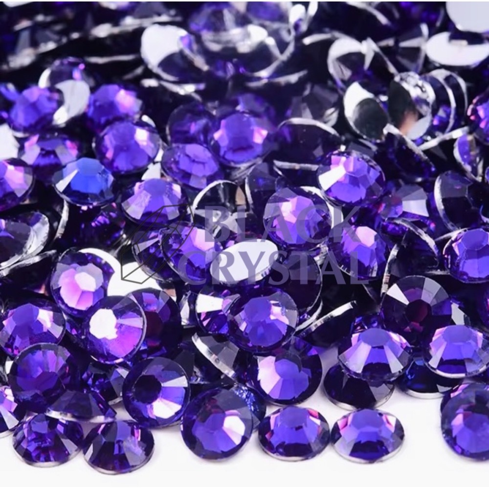 DARK VIOLET RHINESTONES