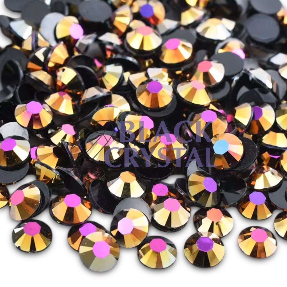 GOLD ROSE AB  ss16 / żywiczne nr. 64a 1000szt