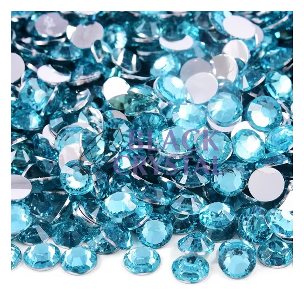 AQUAMARINE RHINESTONES