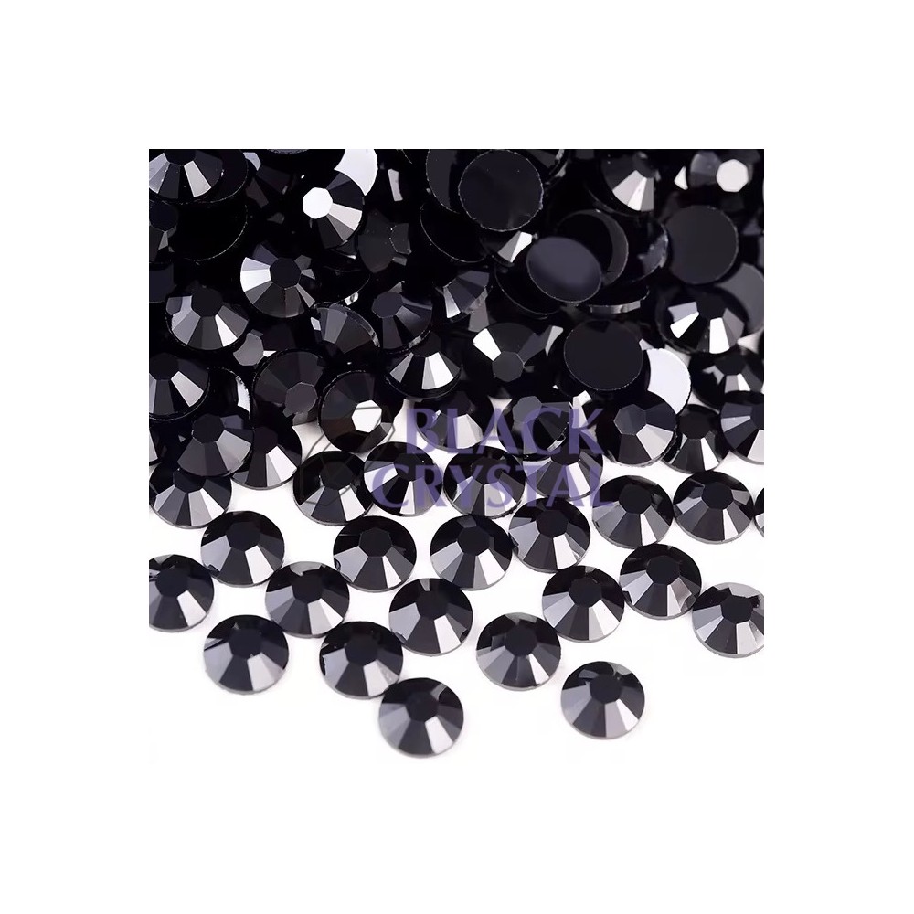 BLACK RHINESTONES