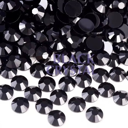 BLACK RHINESTONES
