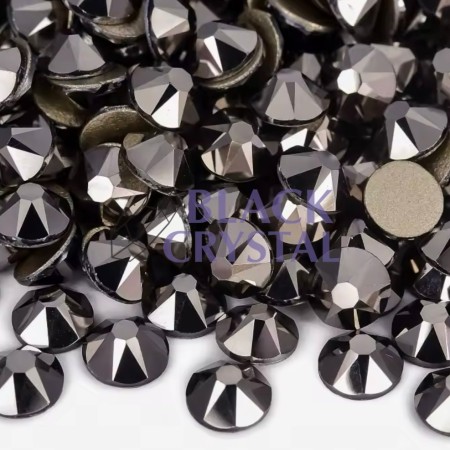 CYRKONIE JET HEMATITE CZARNE METALICZNE