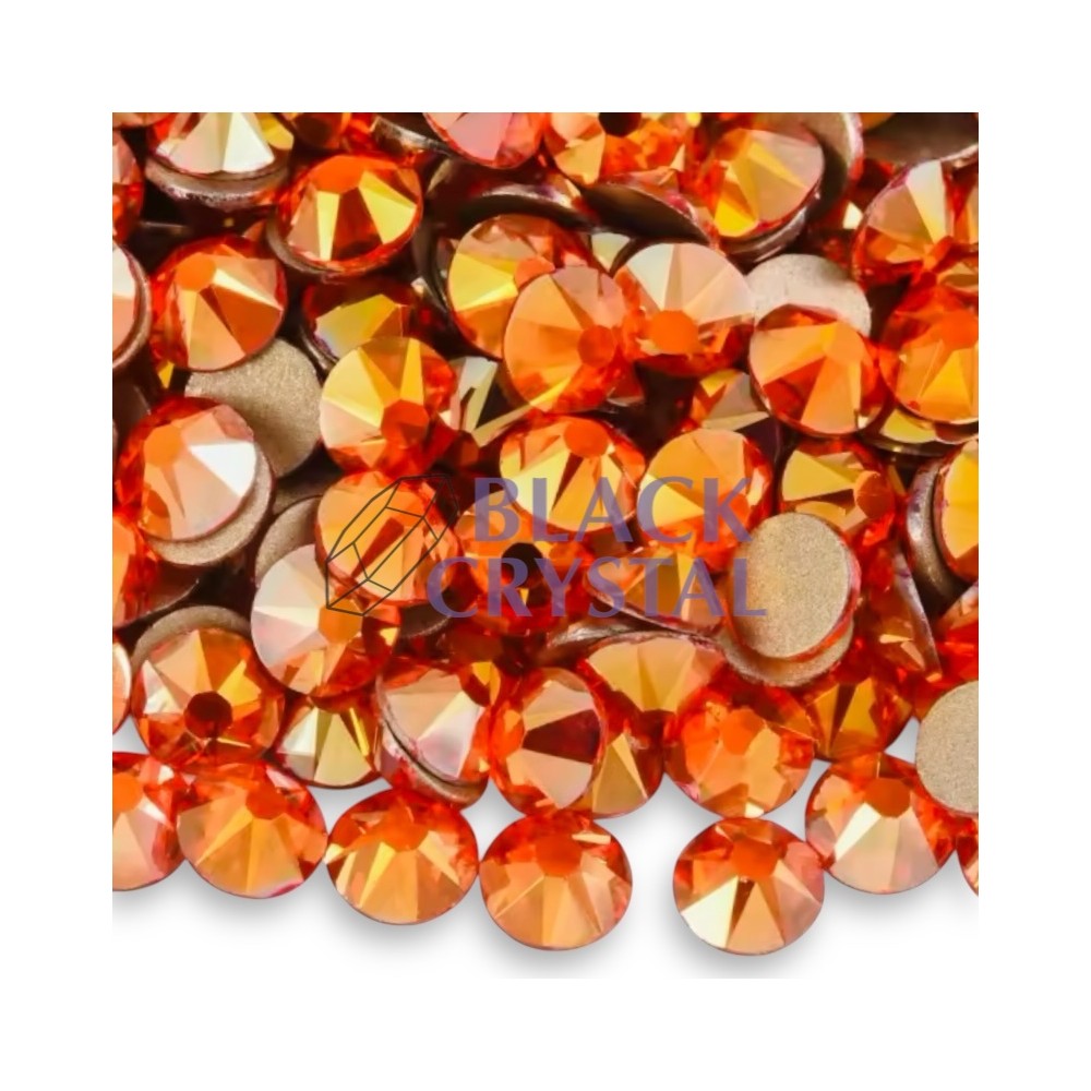 POMARAŃCZOWE CYRKONIE DO PRZYKLEJANIA