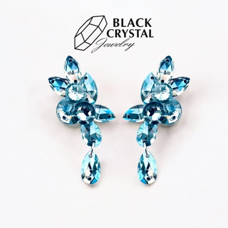 Ballroom dance earrings