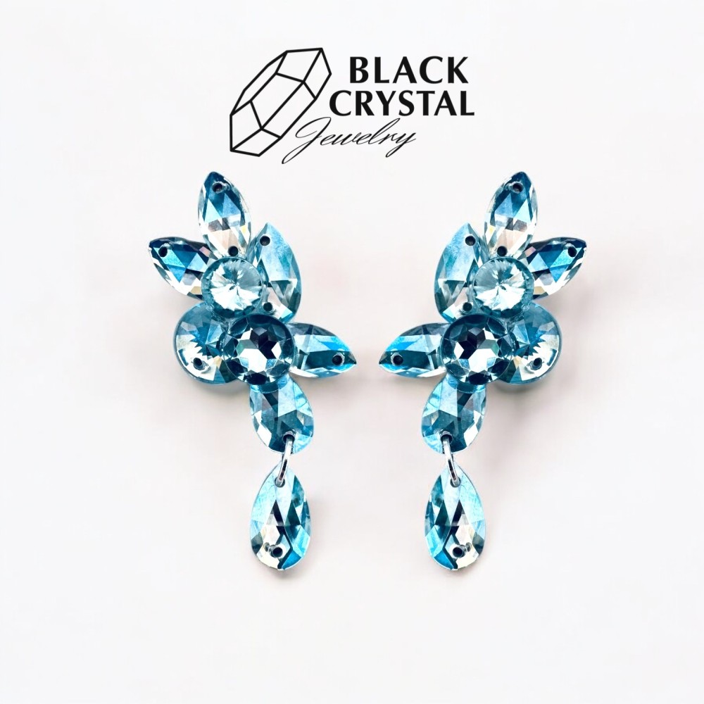 Ballroom dance earrings