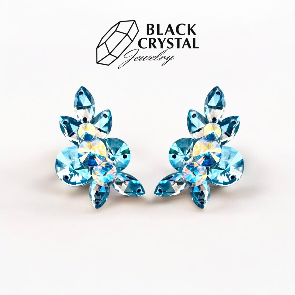 Ballroom dance earrings