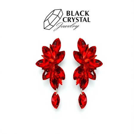 Ballroom dance earrings