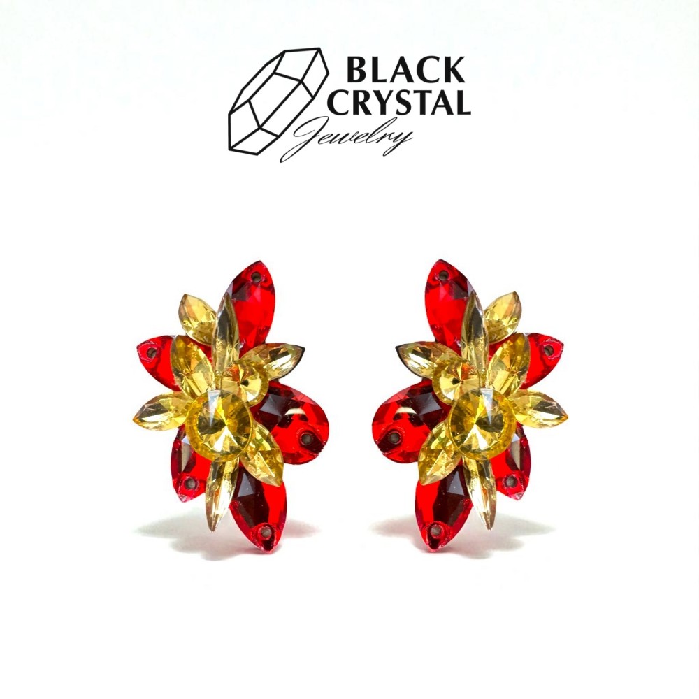 Ballroom dance earrings