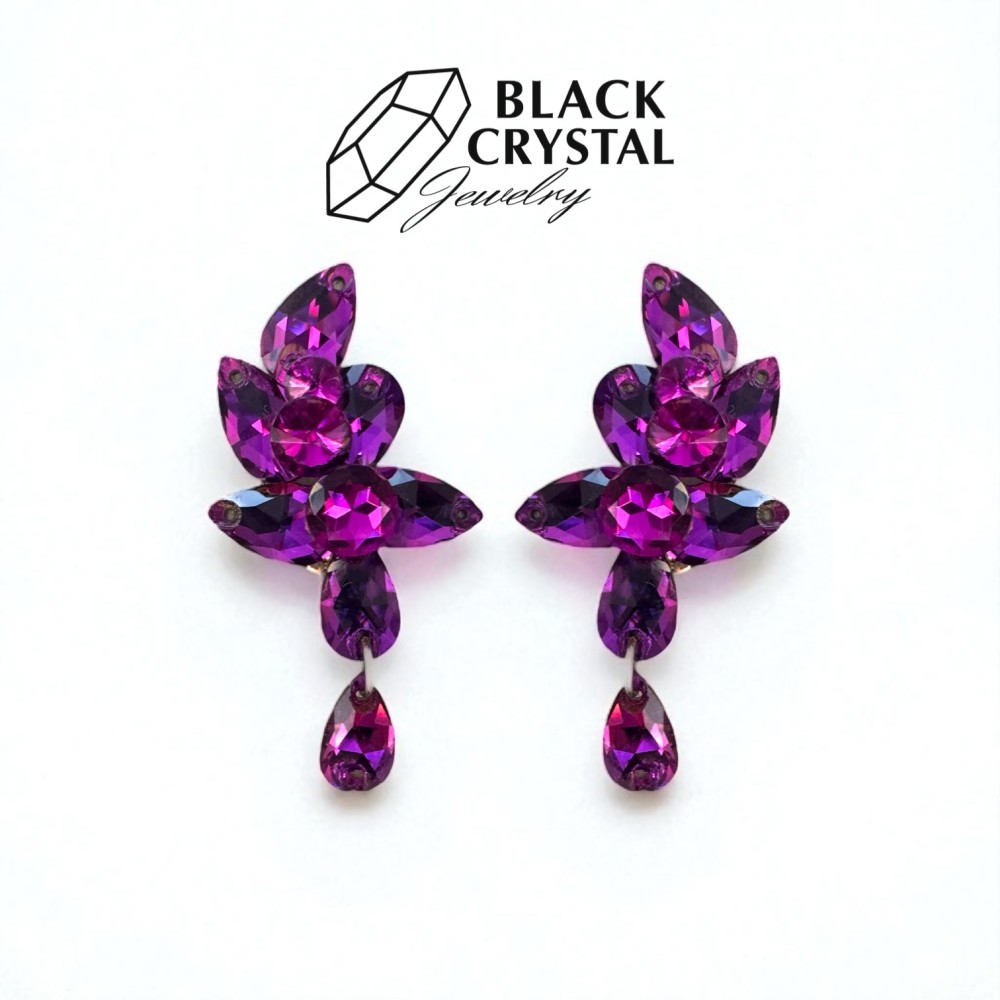 Ballroom dance earrings