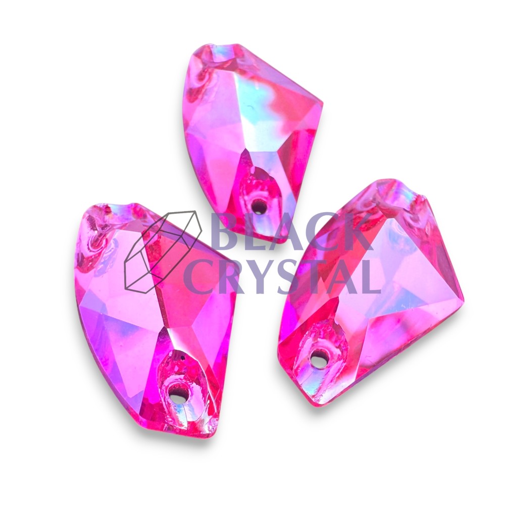 RÓŻOWE KRYSZTAŁKI DO PRZYSZYWANE