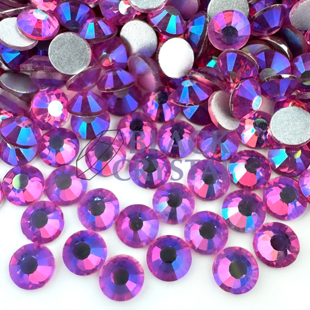 RÓŻOWE CYRKONIE BLACK CRYSTAL