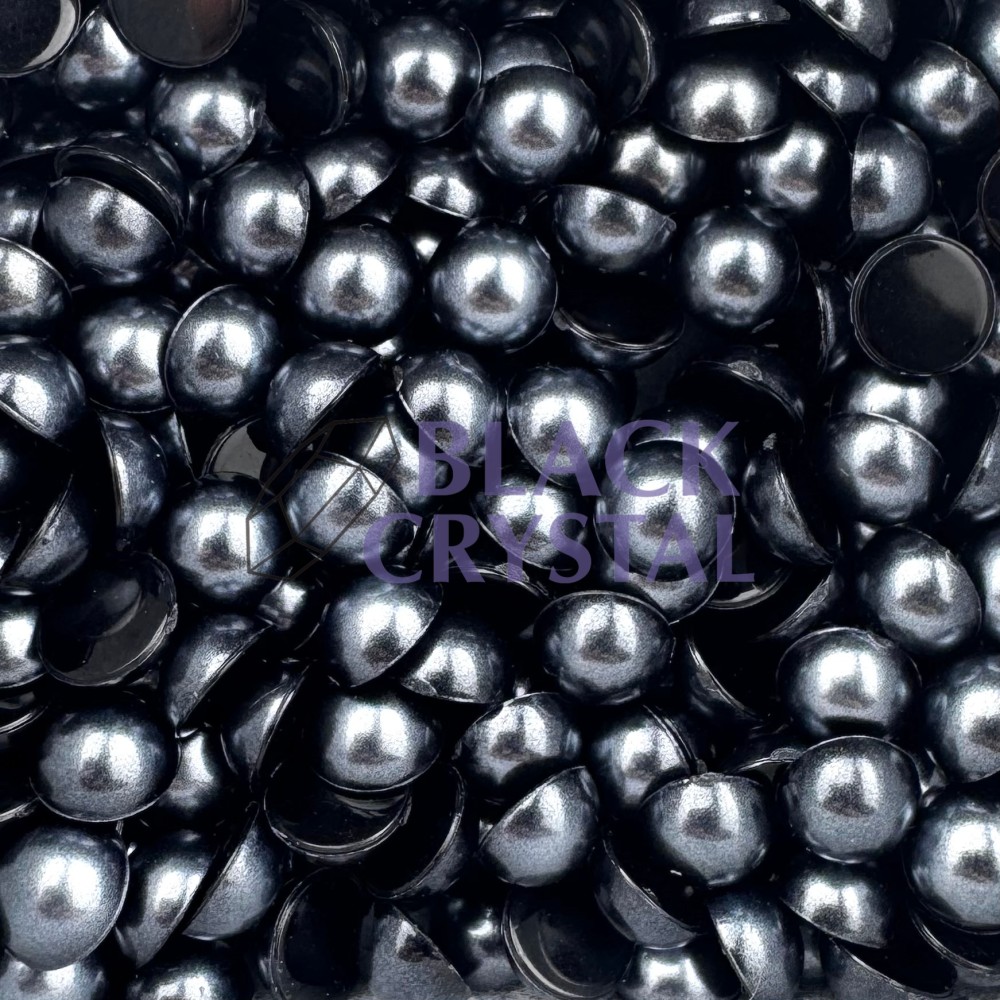 CZARNE PERŁY DO PRZYKLEJANIA