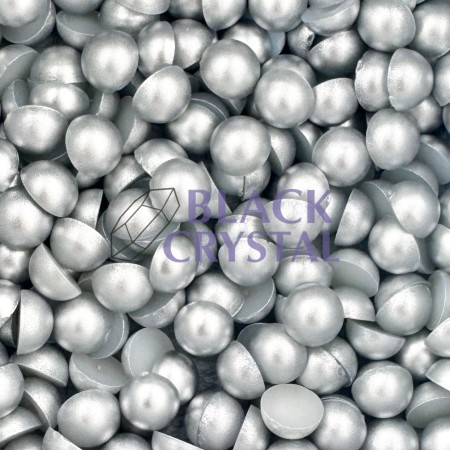 SREBRNE PERŁY DO PRZYKLEJANIA DO STROJÓW TANECZNYCH