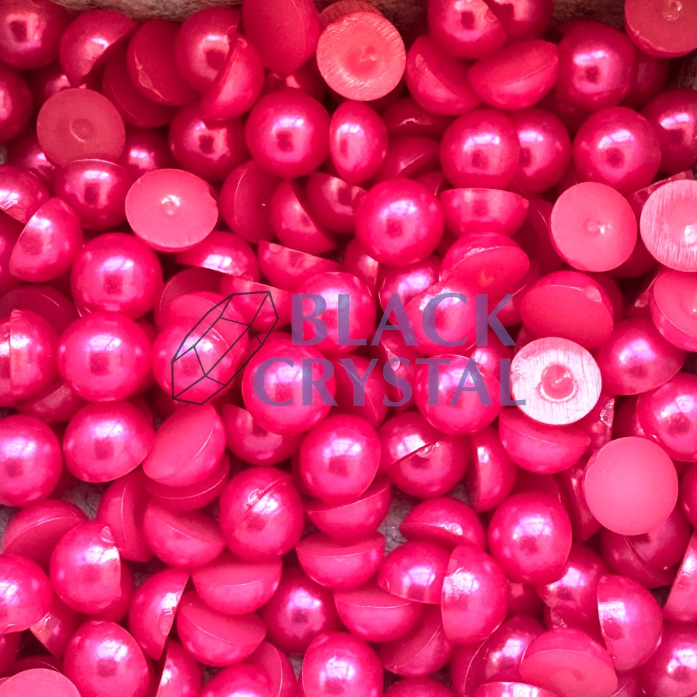 PÓŁPERŁY ROSE 10mm / nr. 1884