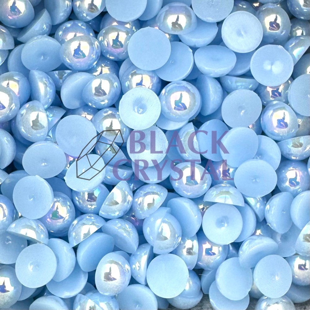 NIEBIESKIE PERŁY DO PRZYKLEJANIA BLACK CRYSTAL