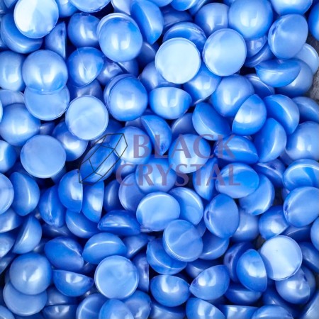 NIEBIESKIE PERŁY DO PRZYKLEJANIA BLACK CRYSTAL