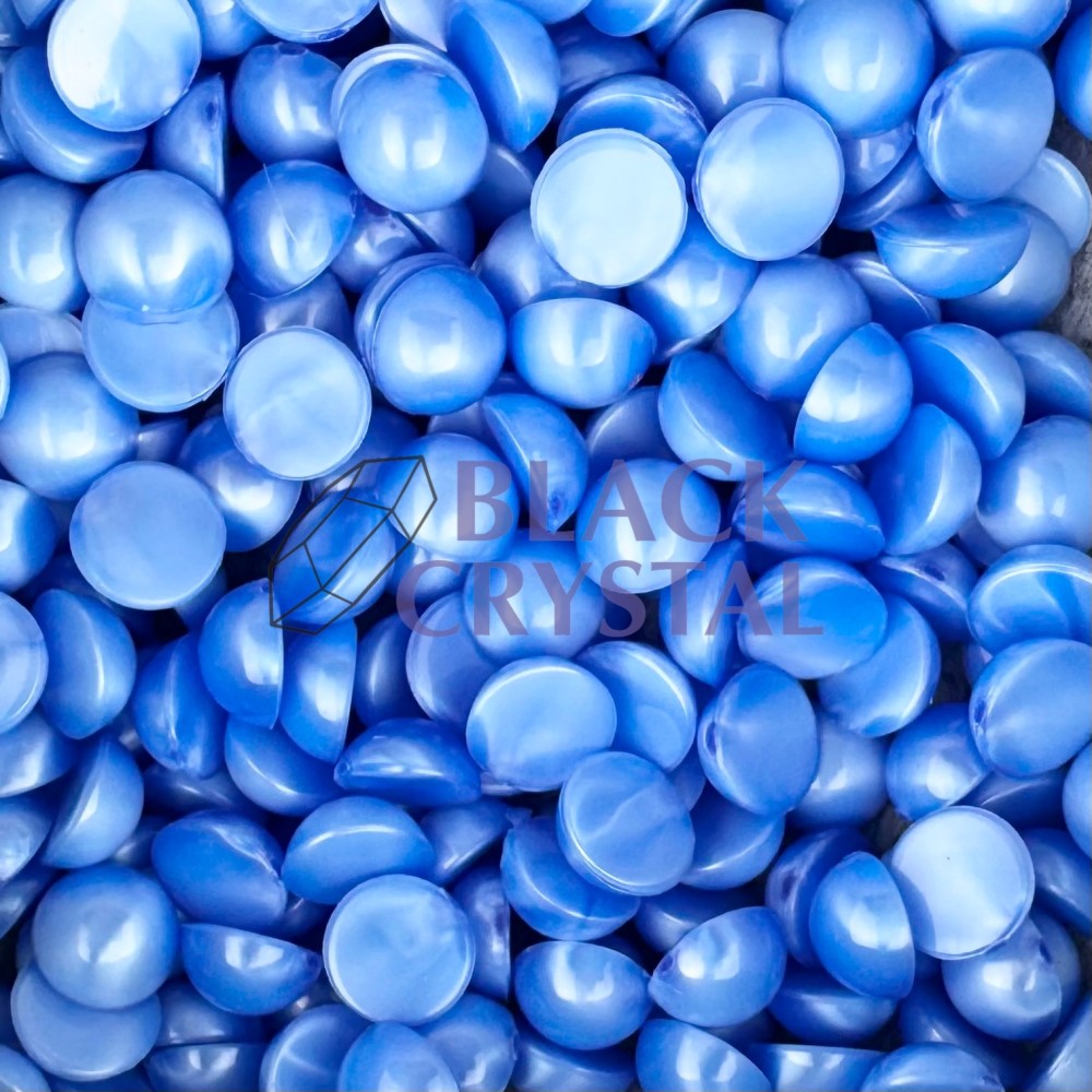 NIEBIESKIE PERŁY DO PRZYKLEJANIA BLACK CRYSTAL