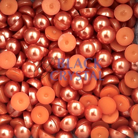 POMARAŃCZOWE PERŁY  DO PRZYKLEJANIA