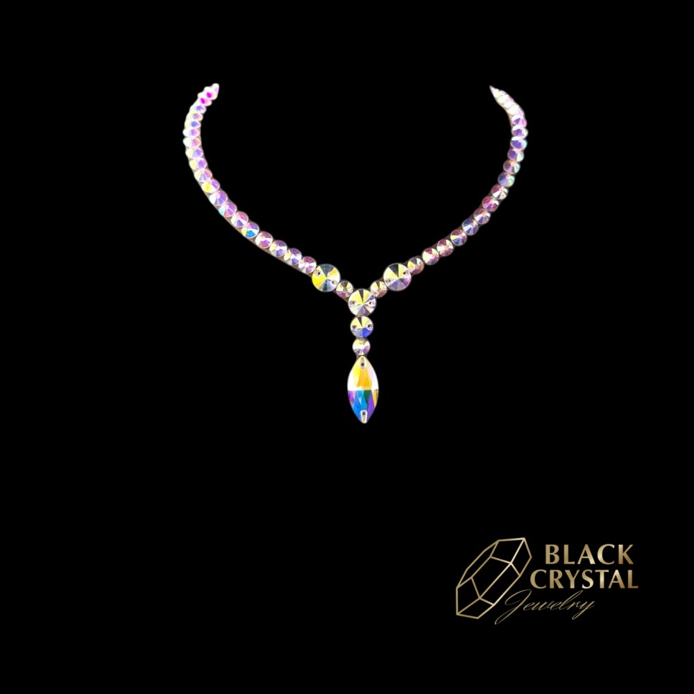 ELEGANCKI NASZYJNIK DO TAŃCA BALLROOM