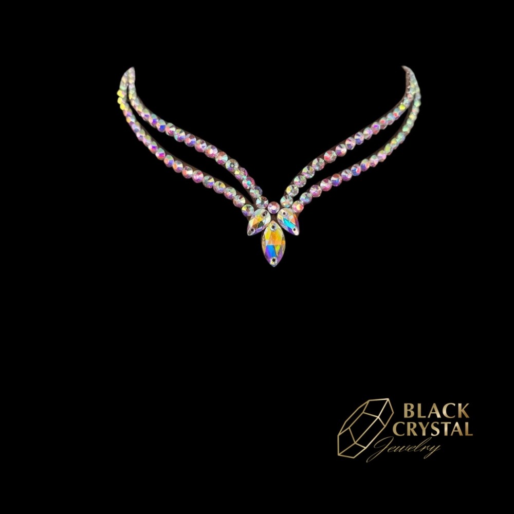 Biżuteria show dance z cyrkoniami