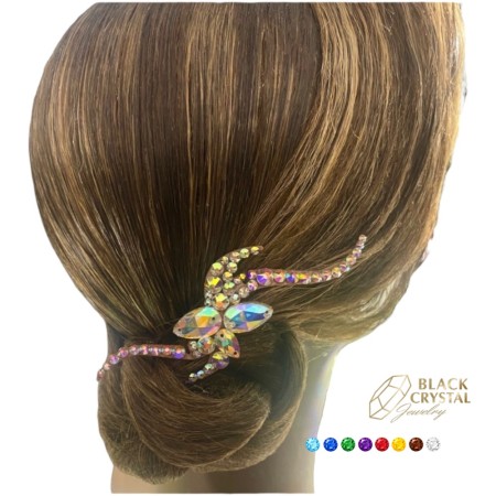 DANCE HAIR DECORATION RHINESTONES