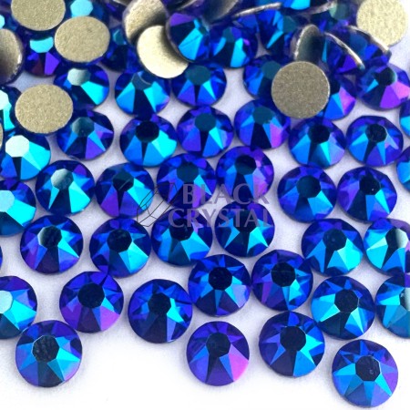 NIEBIESKIE CYRKONIE SZKLANE DO PRZYKLEJANIA SAPPHIRE