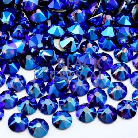 Cyrkonie Tanzanite AB Excellent Star Cut fioletowo-niebieskie z efektem AB