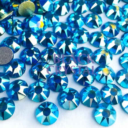 niebieskie cyrkonie exellent black crystal do przyklejania