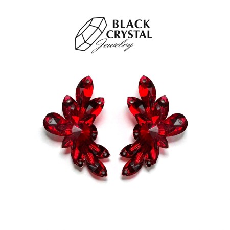 CZERWONE KOLCZYKI DO TAŃCA