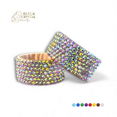 Bransoletka taneczna z kryształkami SS20