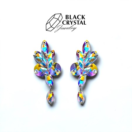DANCE RHINESTONES EARRINGS