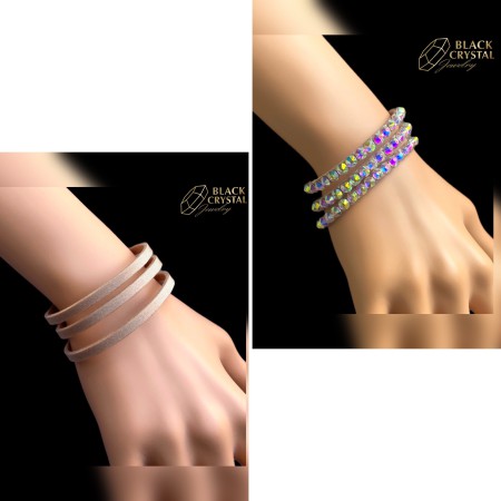 Bransoletka / Wykrojnik z zapięciem - WZÓR 18 / 1 szt. / nr. 178c