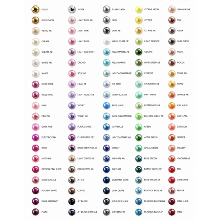 KATALOG - PÓŁPERŁY SATYNOWE AB