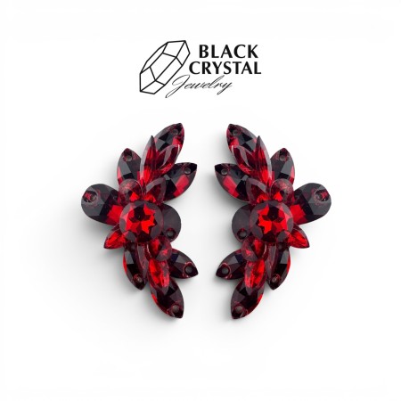 CZERWONE KOLCZYKI DO TAŃCA