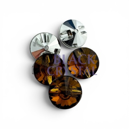 BRĄZOWE GUZIKI BLACK CRYSTAL