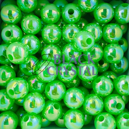 PERŁY ELECTRIC GREEN AB 8mm...
