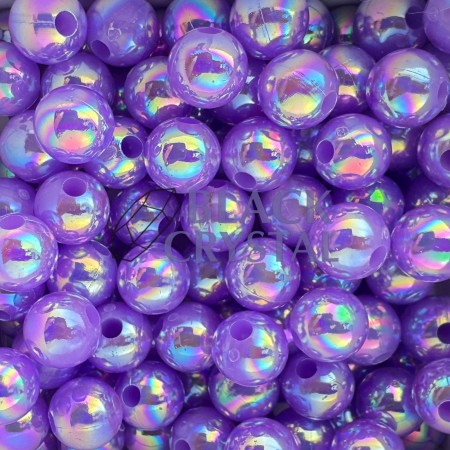 PERŁY VIOLET AB 8mm / nr. 2419